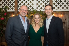 Jonathan Moscone, Joanne Froggatt and British Counsel General Andrew Whittaker (Pam Gentile) 2018